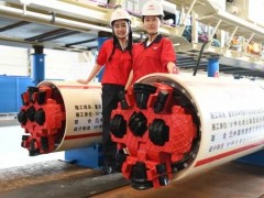 鐵建重工超小直徑可回退式管幕機(jī)下線！