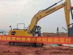 熱烈祝賀重慶客戶第八臺(tái)利勃海爾挖掘機(jī)交付！