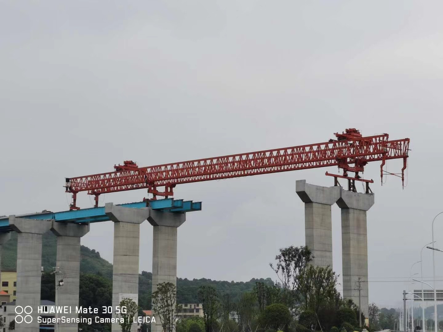 馬鞍山架橋機
