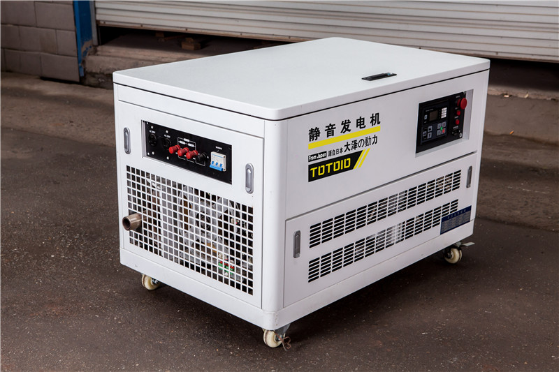 10kw靜音汽油發(fā)電機(jī)大澤動力 (10)