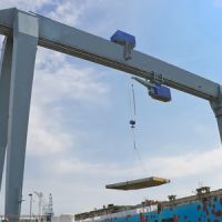 青島起重、起重機械、起重機、MH電動葫蘆門式起重機